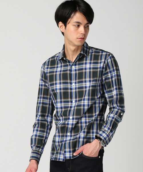 EDIFICE(エディフィス)の「◇C/L CHECK BORN TAPEセミワイド シャツ(シャツ/ブラウス・メンズ・その他7/その他9/その他13・46/44/48)」の2枚目の写真