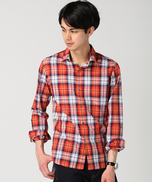 EDIFICE(エディフィス)の「◇C/L CHECK BORN TAPEセミワイド シャツ(シャツ/ブラウス・メンズ・その他7/その他9/その他13・46/44/48)」の3枚目の写真