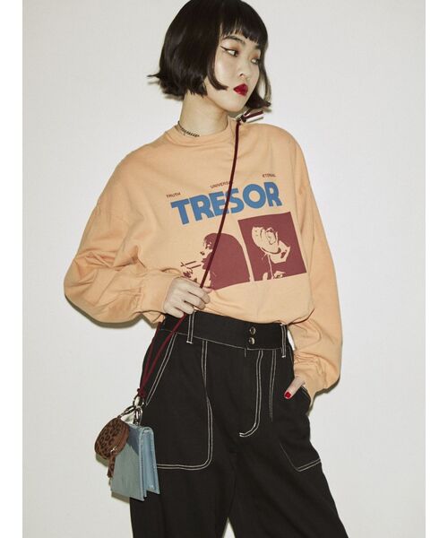 jouetie（ジュエティ）の「マルチWAYコードショルダーBAG（ショルダーバッグ・レディース・ブラック/オフホワイト/ブルー・FREE）」の13枚目の写真