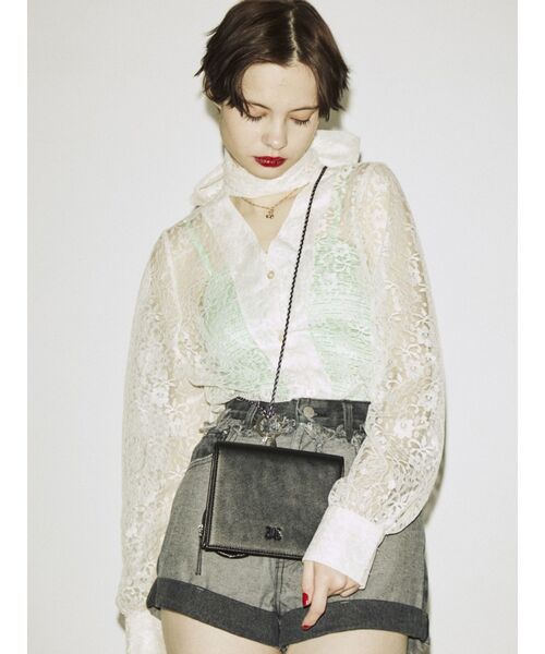 jouetie（ジュエティ）の「マルチWAYコードショルダーBAG（ショルダーバッグ・レディース・ブラック/オフホワイト/ブルー・FREE）」の19枚目の写真