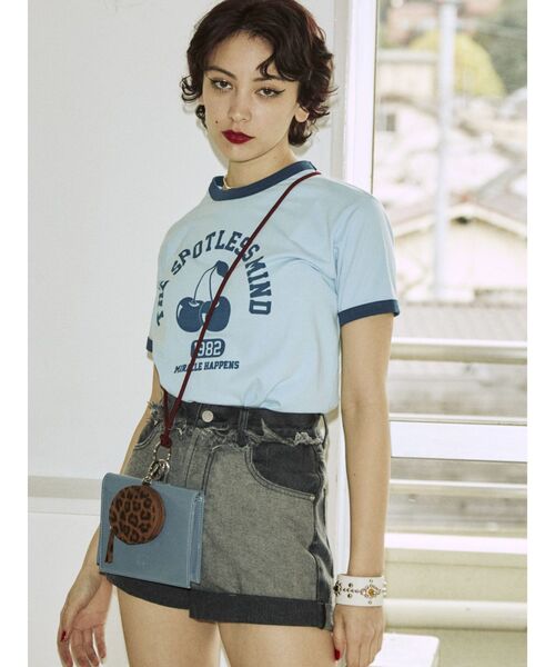 jouetie（ジュエティ）の「マルチWAYコードショルダーBAG（ショルダーバッグ・レディース・ブラック/オフホワイト/ブルー・FREE）」の20枚目の写真