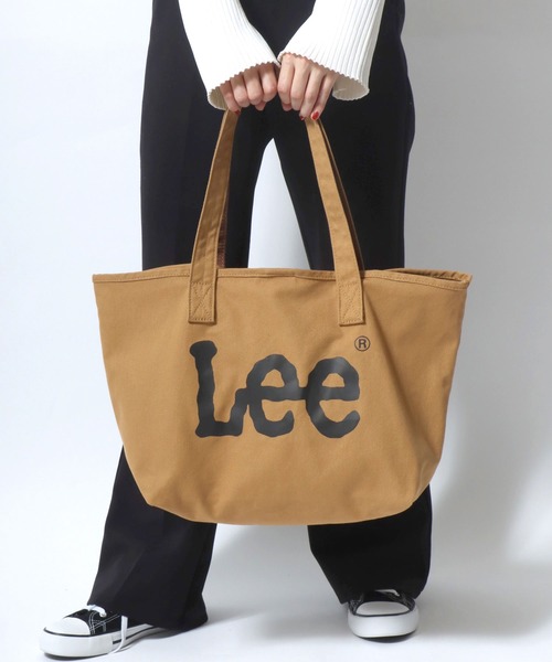 セール】Lee/リー キャンバス ビッグロゴ ヨコ型トートバッグ