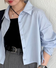 apres jour mignon | ドロストショートシャツ【ZOZOTOWN限定アイテム】(シャツ/ブラウス)