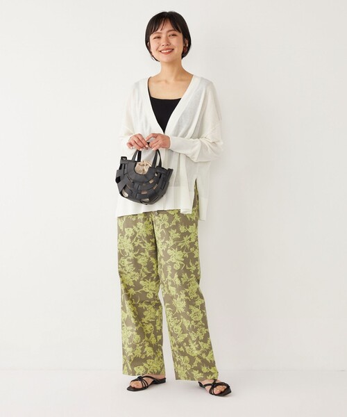SHIPS Colors(シップス カラーズ)の「SHIPS Colors:ラウンドバッグ(ハンドバッグ・レディース・ナチュラル/ブラック/オレンジ・ONE SIZE)」の18枚目の写真
