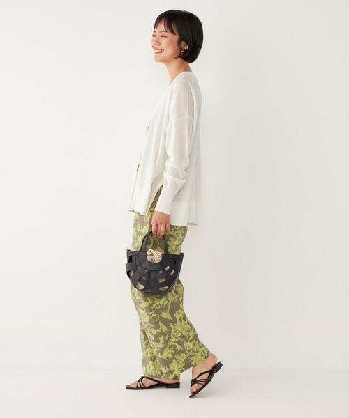 SHIPS Colors(シップス カラーズ)の「SHIPS Colors:ラウンドバッグ(ハンドバッグ・レディース・ナチュラル/ブラック/オレンジ・ONE SIZE)」の19枚目の写真