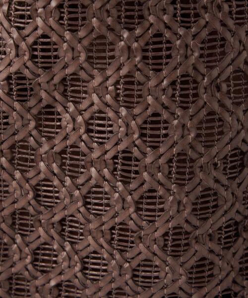 green label relaxing(グリーンレーベルリラクシング)の「メッシュ ミニ ボックス 2WAY バッグ(ハンドバッグ・レディース・ブラウン/ホワイト/イエロー・FREE)」の13枚目の写真