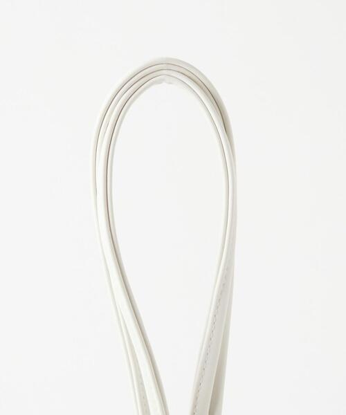 green label relaxing(グリーンレーベルリラクシング)の「メッシュ ミニ ボックス 2WAY バッグ(ハンドバッグ・レディース・ブラウン/ホワイト/イエロー・FREE)」の16枚目の写真