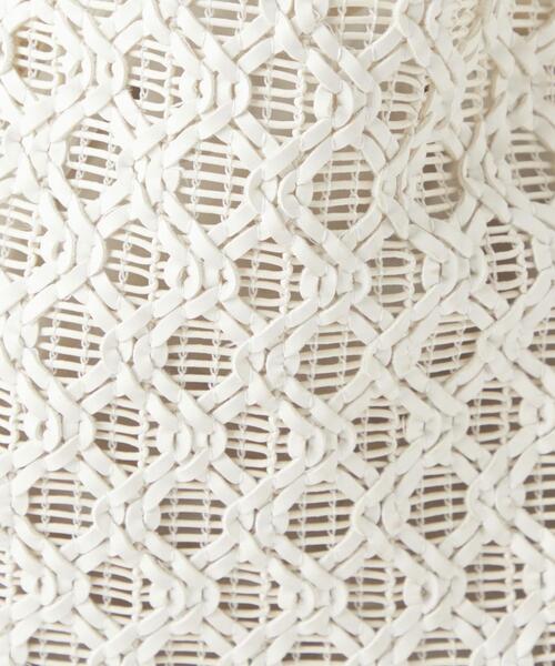 green label relaxing(グリーンレーベルリラクシング)の「メッシュ ミニ ボックス 2WAY バッグ(ハンドバッグ・レディース・ブラウン/ホワイト/イエロー・FREE)」の17枚目の写真