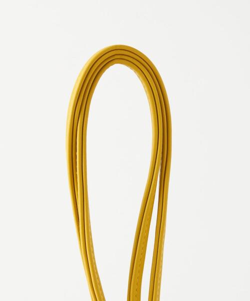 green label relaxing(グリーンレーベルリラクシング)の「メッシュ ミニ ボックス 2WAY バッグ(ハンドバッグ・レディース・ブラウン/ホワイト/イエロー・FREE)」の19枚目の写真