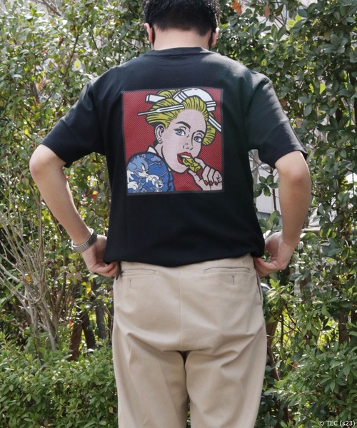 Tom&Jerry(トムアンドジェリー)の「【公式】トムとジェリー WHITE DISCUS×TOM&JERRY×BEY 半袖Tシャツ 外人×チーズ(Tシャツ/カットソー・メンズ・ホワイト/ブラック/ブルー/ピンク・M/L)」の20枚目の写真