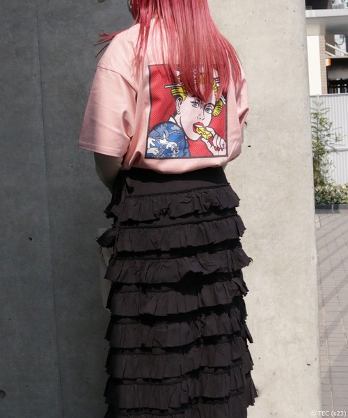 Tom&Jerry(トムアンドジェリー)の「【公式】トムとジェリー WHITE DISCUS×TOM&JERRY×BEY 半袖Tシャツ 外人×チーズ(Tシャツ/カットソー・メンズ・ホワイト/ブラック/ブルー/ピンク・M/L)」の15枚目の写真