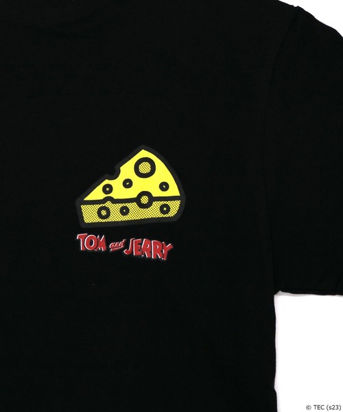 Tom&Jerry(トムアンドジェリー)の「【公式】トムとジェリー WHITE DISCUS×TOM&JERRY×BEY 半袖Tシャツ 外人×チーズ(Tシャツ/カットソー・メンズ・ホワイト/ブラック/ブルー/ピンク・M/L)」の13枚目の写真