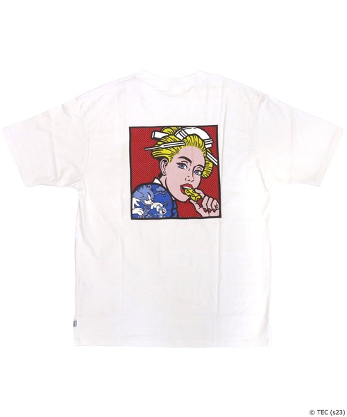 Tom&Jerry(トムアンドジェリー)の「【公式】トムとジェリー WHITE DISCUS×TOM&JERRY×BEY 半袖Tシャツ 外人×チーズ(Tシャツ/カットソー・メンズ・ホワイト/ブラック/ブルー/ピンク・M/L)」の10枚目の写真