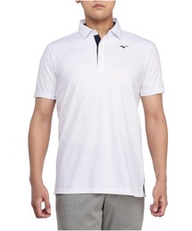 MIZUNO GOLF（ミズノゴルフ）の「ベーシック半袖共衿シャツ（ポロシャツ）」