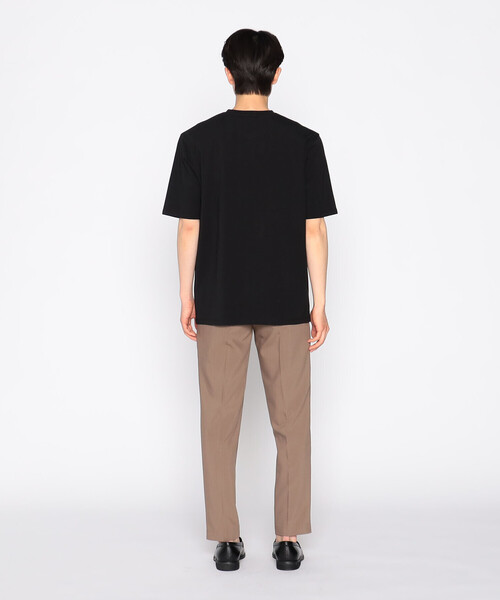 COMME CA ISM(コムサイズム)の「エッセンシャルシルケット コットン天竺 ヘンリーネック Tシャツ(Tシャツ/カットソー・メンズ・ベージュ/ホワイト/ブラック/セージグリーン・MEDIUM/LARGE/X-LARGE)」の19枚目の写真