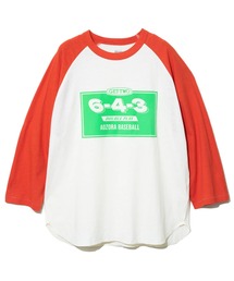 AOZORA/アオゾラ　天竺ラグラン7分袖