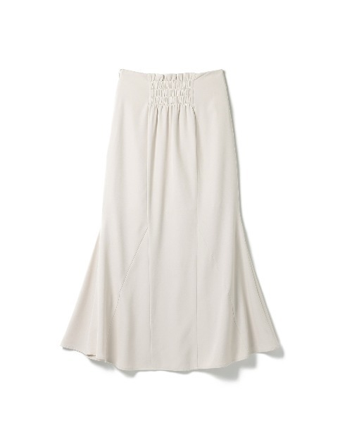 Ada.(エイダ)の「シワになりにくい 美シルエット フレア マーメイドスカート(スカート・レディース・ブラック/ベージュ/アイボリー/ブルー系その他/ライトグリーン・M/L)」の12枚目の写真