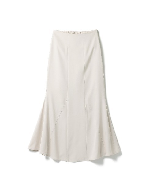 Ada.(エイダ)の「シワになりにくい 美シルエット フレア マーメイドスカート(スカート・レディース・ブラック/ベージュ/アイボリー/ブルー系その他/ライトグリーン・M/L)」の11枚目の写真