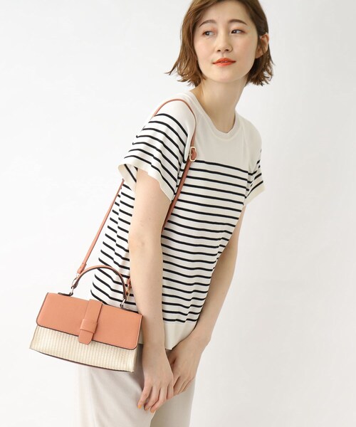 grove(グローブ)の「◆アソートフラップミニショルダーバッグ(ショルダーバッグ・レディース・オレンジ系その他5/ホワイト系6/ライトグレー/ブラウン系その他・00)」の1枚目の写真