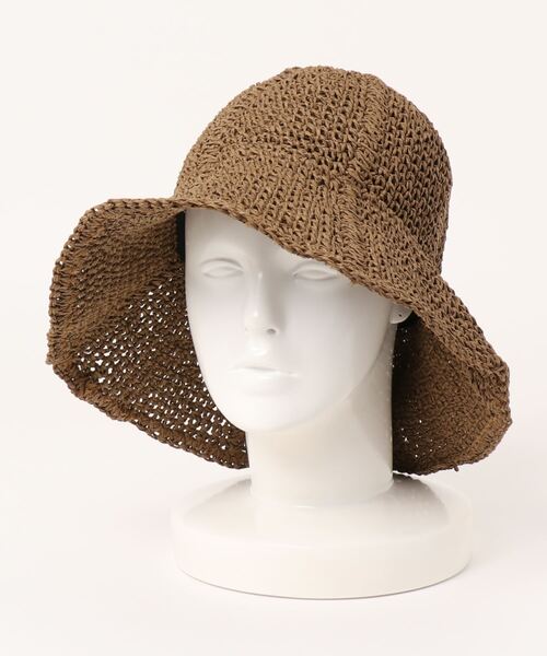 Sense of Grace(センスオブグレース)の「Sense of Grace/センスオブグレイス MIRIKA HAT(ハット・レディース・ブラウン/オリーブ/アイボリー/ベージュ/ナチュラル/ブラック/グレー・FREE)」の19枚目の写真