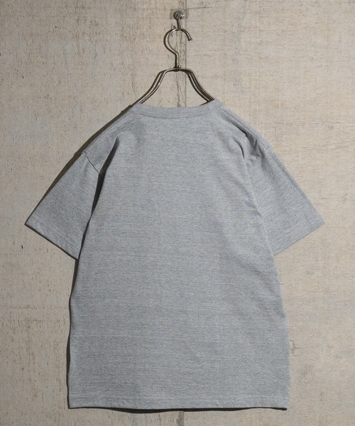 JOHN'S CLOSET(ジョンズクローゼット)の「【22】〔ARMY〕smileプリントTシャツ(Tシャツ/カットソー・メンズ・ヘザーグレー/ホワイト/オリーブ・MEDIUM/X-LARGE/LARGE)」の6枚目の写真