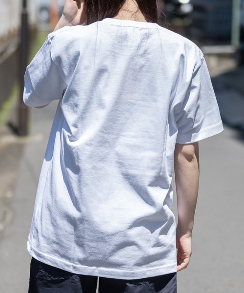 JOHN'S CLOSET(ジョンズクローゼット)の「【22】〔ARMY〕smileプリントTシャツ(Tシャツ/カットソー・メンズ・ヘザーグレー/ホワイト/オリーブ・MEDIUM/X-LARGE/LARGE)」の7枚目の写真