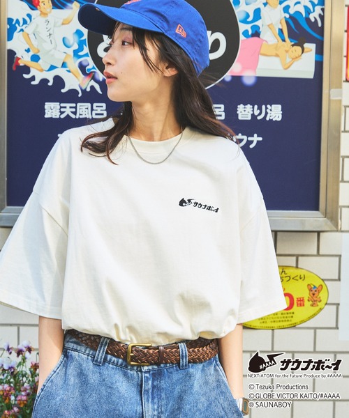 サウナボーイ×＃AAAAアストロボーイ】MONO-MART別注グラフィック半袖T