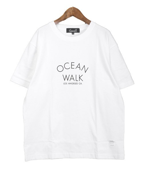 LUXSTYLE(ラグスタイル)の「サーフガールプリントTシャツ(Tシャツ/カットソー・メンズ・ホワイト/ブラック・46/44)」の10枚目の写真