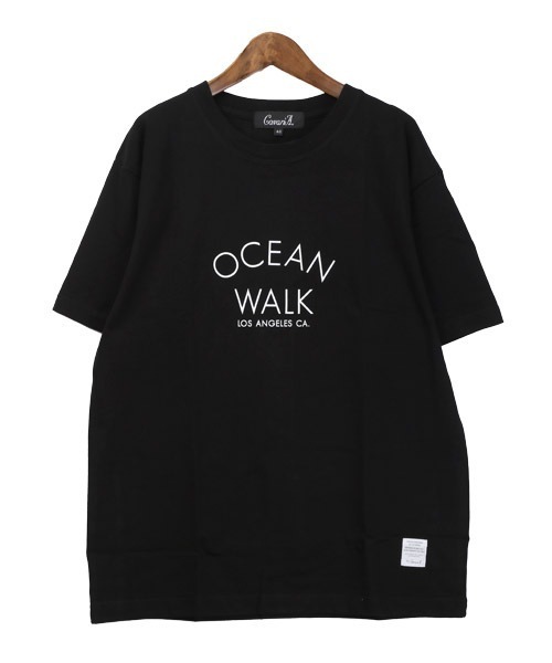 LUXSTYLE(ラグスタイル)の「サーフガールプリントTシャツ(Tシャツ/カットソー・メンズ・ホワイト/ブラック・46/44)」の12枚目の写真