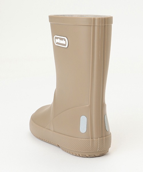 petit main（プティマイン）の「【WEB限定】【プティプラ】カラフルレインブーツ【モカチャ】（レインシューズ・キッズ・モカ・15cm/14cm/16cm/17cm）」の4枚目の写真