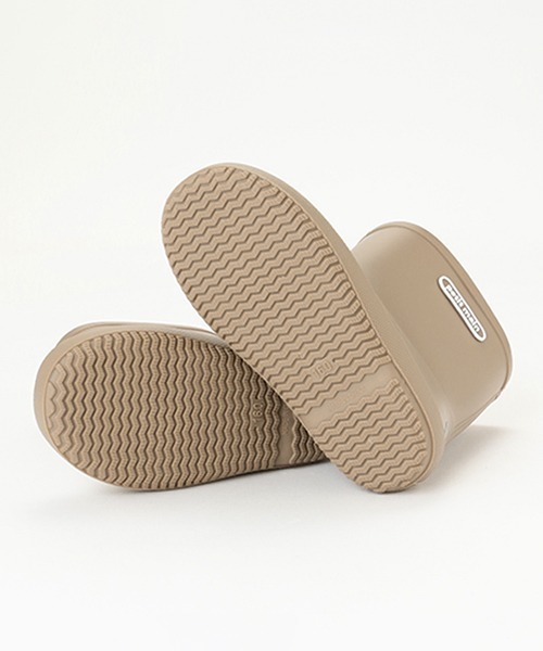 petit main（プティマイン）の「【WEB限定】【プティプラ】カラフルレインブーツ【モカチャ】（レインシューズ・キッズ・モカ・15cm/14cm/16cm/17cm）」の2枚目の写真