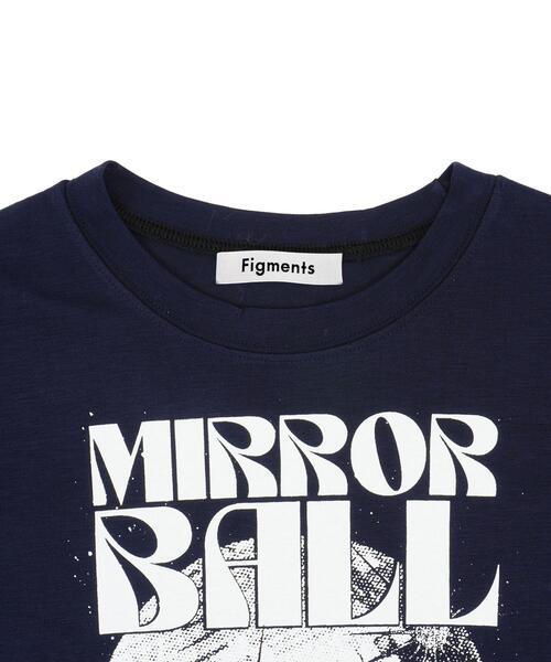 Figments(フィグメンツ)の「MIRROR BALLピチT(Tシャツ/カットソー・レディース・ホワイト/ネイビー・FREE)」の10枚目の写真