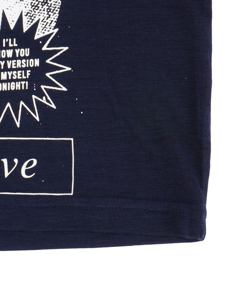 Figments(フィグメンツ)の「MIRROR BALLピチT(Tシャツ/カットソー・レディース・ホワイト/ネイビー・FREE)」の18枚目の写真