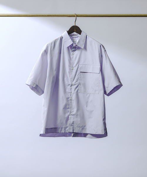 ABAHOUSE(アバハウス)の「【タクティカルポケット】タイプライター 半袖シャツ(シャツ/ブラウス・メンズ・サックスブルー/ライトブルー/ネイビー/ホワイト・48/46)」の1枚目の写真