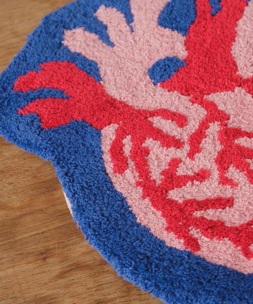 BIRTHDAY BAR(バースデイバー)の「cor rug(ラグ/マット・レディース・ブルー/レッド・フリー)」の9枚目の写真