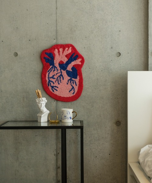 BIRTHDAY BAR(バースデイバー)の「cor rug(ラグ/マット・レディース・ブルー/レッド・フリー)」の6枚目の写真