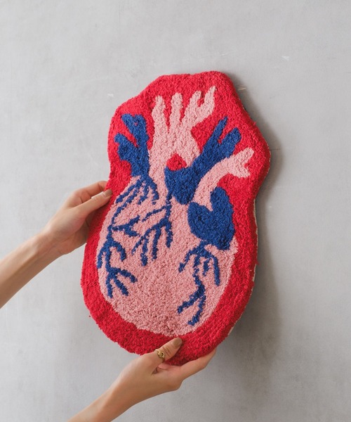 BIRTHDAY BAR(バースデイバー)の「cor rug(ラグ/マット・レディース・ブルー/レッド・フリー)」の8枚目の写真