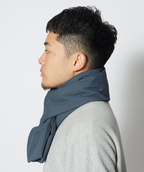 Snow Peak(スノーピーク)の「2L Octa Stole オクタ(ストール/ショール・レディース・ブルー/ブラック/ブラウン・ONE SIZE)」の4枚目の写真