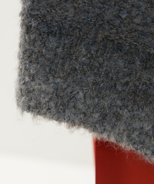 FREAK'S STORE（フリークスストア）の「限定展開　カラー グラデーション ループニット 2way カーディガン（前後2way）（カーディガン/ボレロ・レディース・オレンジ/グレー/パープル/ブラウン/その他・ﾌﾘ-）」の18枚目の写真