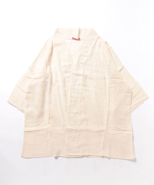 チャイハネ(チャイハネ)の「【チャイハネ】カディMEN'Sカーディガン(カーディガン/ボレロ・メンズ・オフホワイト/ブラウン/ブラック/グリーン・FREE)」の5枚目の写真