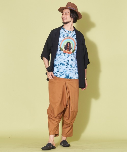 チャイハネ(チャイハネ)の「【チャイハネ】カディMEN'Sカーディガン(カーディガン/ボレロ・メンズ・オフホワイト/ブラウン/ブラック/グリーン・FREE)」の13枚目の写真