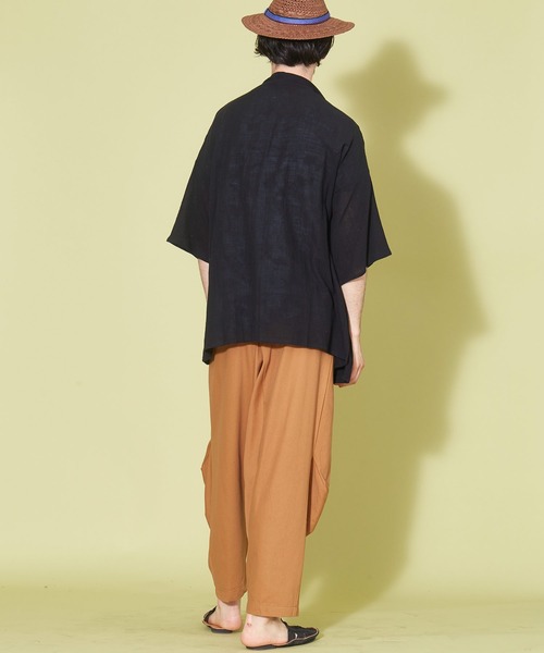 チャイハネ(チャイハネ)の「【チャイハネ】カディMEN'Sカーディガン(カーディガン/ボレロ・メンズ・オフホワイト/ブラウン/ブラック/グリーン・FREE)」の15枚目の写真