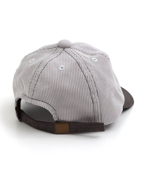 BREEZE（ブリーズ）の「コーデュロイキャップ（キャップ・キッズ・レインボー/ライトグレー・58/50/54）」の3枚目の写真