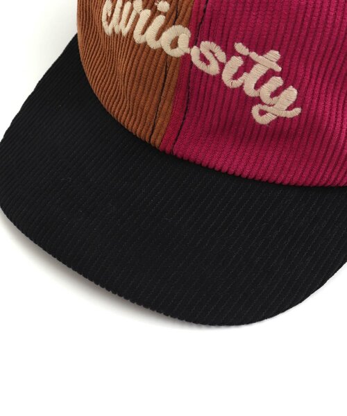 BREEZE（ブリーズ）の「コーデュロイキャップ（キャップ・キッズ・レインボー/ライトグレー・58/50/54）」の5枚目の写真