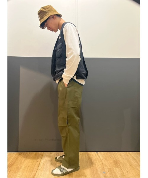BACK NUMBER（バックナンバー）の「【BACK NUMBER】コーデュロイロゴハット（ハット・メンズ・ブラック/ベージュ・フリー）」の21枚目の写真