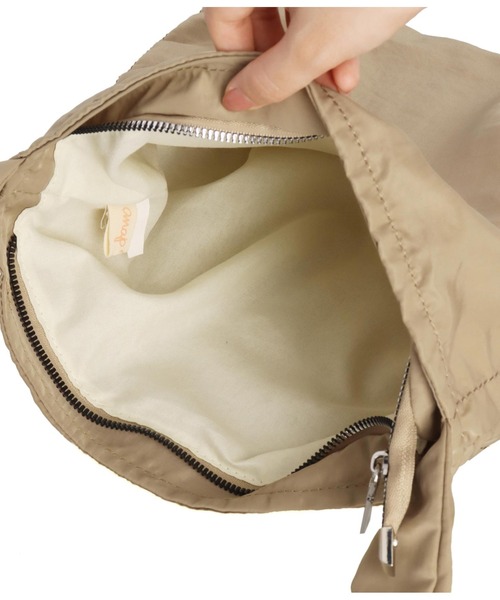 anap mimpi（アナップミンピ）の「サイドシャーリングショルダーバッグ（ショルダーバッグ・レディース・ベージュ/ブラック・FREE）」の21枚目の写真