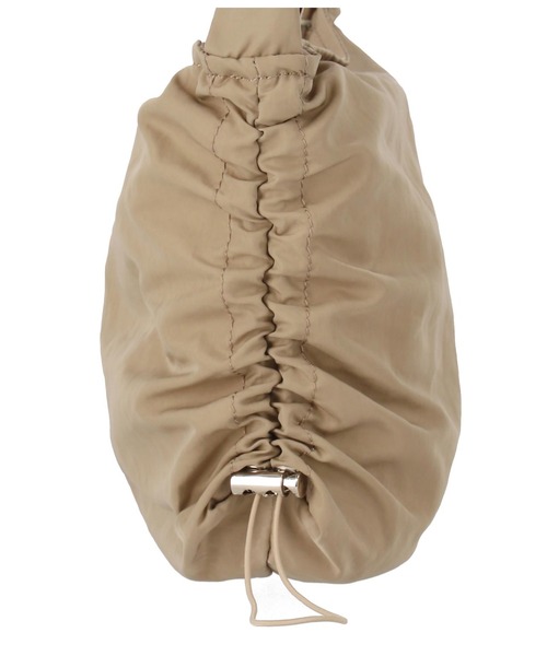 anap mimpi（アナップミンピ）の「サイドシャーリングショルダーバッグ（ショルダーバッグ・レディース・ベージュ/ブラック・FREE）」の20枚目の写真