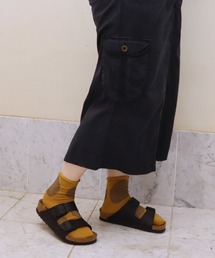Put on socks（プットオンソックス）の「【Put on socks プットオンソックス】"Savon 2nd"サボン コットンリネン BIGドット ショートソックス（ソックス/靴下）」