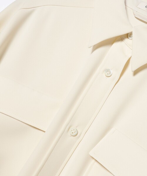 Demi-Luxe BEAMS / ダブルサテン シャツ Demi-Luxe BEAMS（デミルクス ビームス）の「Demi-Luxe BEAMS