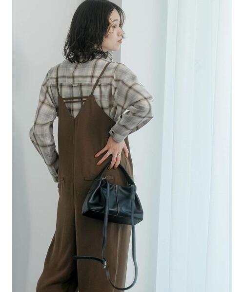 Samansa Mos2 blue（サマンサモスモスブルー）の「2WAYミニショルダーバッグ（ハンドバッグ・レディース・グレー/ブラック/ブルー・F）」の2枚目の写真